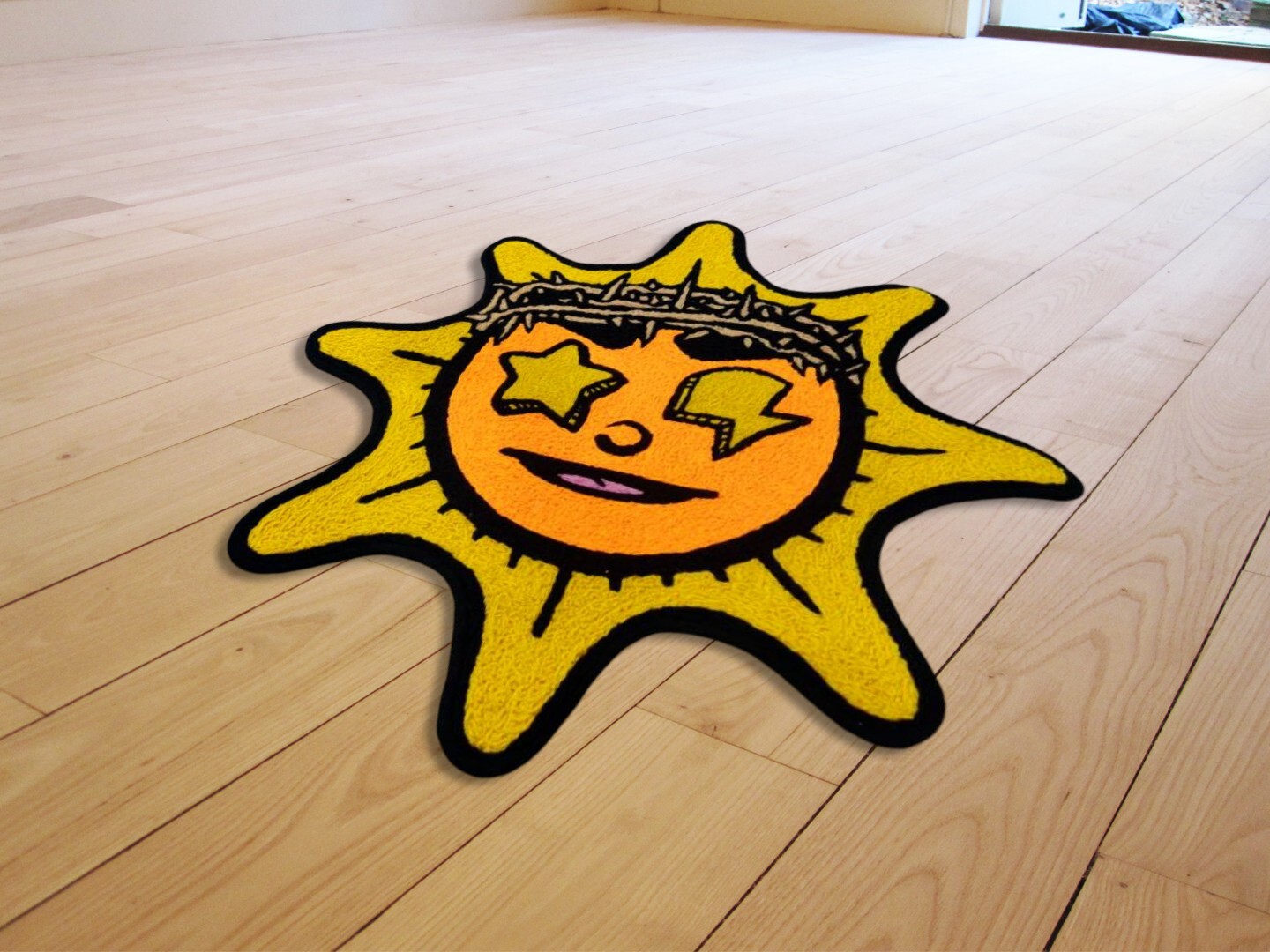 Glo GANG ラグマット Glo Gang Chief Keef Glory Floor Mat