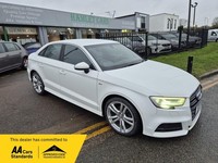 2017 Audi A3 1.4 TFSI CoD S line Saloon 4dr Petrol Manual Euro 6 (s/s) (150 ps)