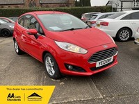 2013 Ford Fiesta 1.25 82 Zetec 3dr HATCHBACK Petrol Manual