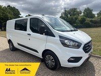 2022 Ford Transit Custom 2.0 300 EcoBlue Leader Crew Van L2 H1 Euro 6 (s/s) 5dr 