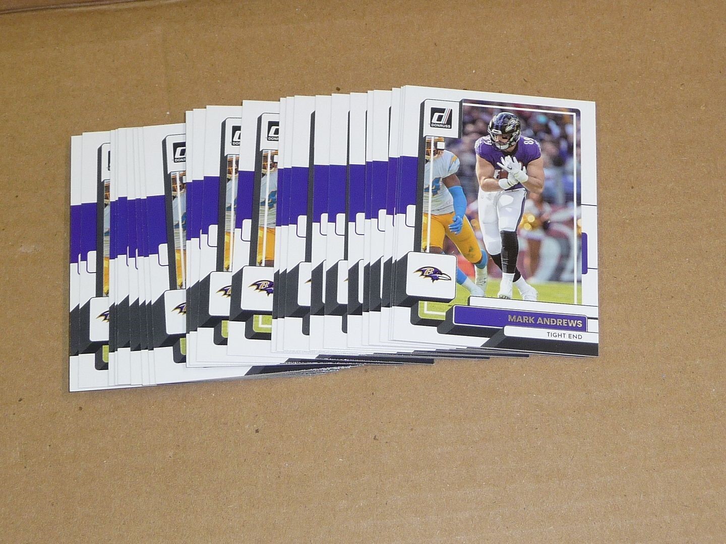 2022 Panini Donruss BASE LOT OF 26 CARDS MARK ANDREWS RAVENS