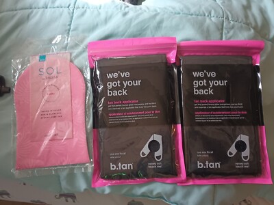 b.tan -We've got your back- Self Tanning BACK APPLICATOR + Jergens Mitt