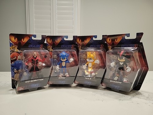 SONIC 3, Jakks Pacific~ Complete set🔥(4)figures~wave1 | eBay