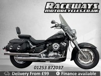 YAMAHA XVS650 BLACK 2008 57 PLATE DRAGSTAR CLASSIC 12,373MILES