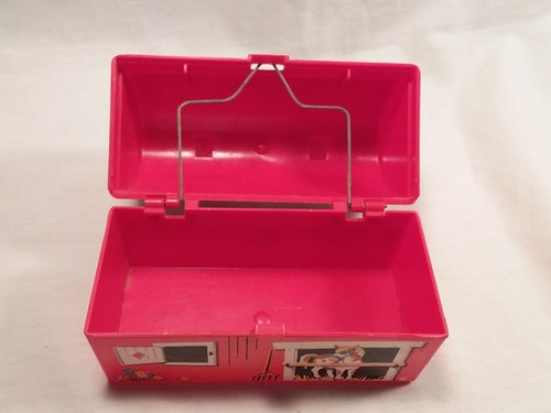 Vintage 1962 Fisher Price Original Toy Barn Lunch Box Little People