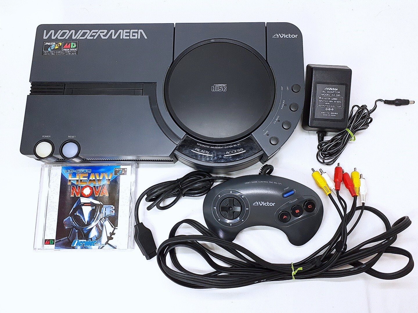 Victor Wonder Mega RG-M1 console set & Heavy Nova Mega Drive Victor Wonder Mega RG-M1 console set & Heavy Nova Mega Drive