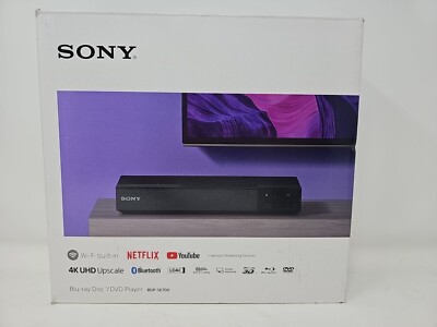 Sony BDP-S6700 4K Upscale Blu-ray Player -  Black
