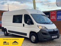 2025 Citroen Relay Ready To Run Crew Van L3 H2 Euro 6 5dr DIESEL Manual