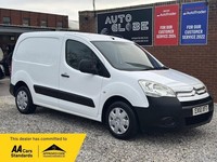 2010 Citroen Berlingo 1.6 HDi 625Kg X 75ps PANEL VAN DIESEL Manual