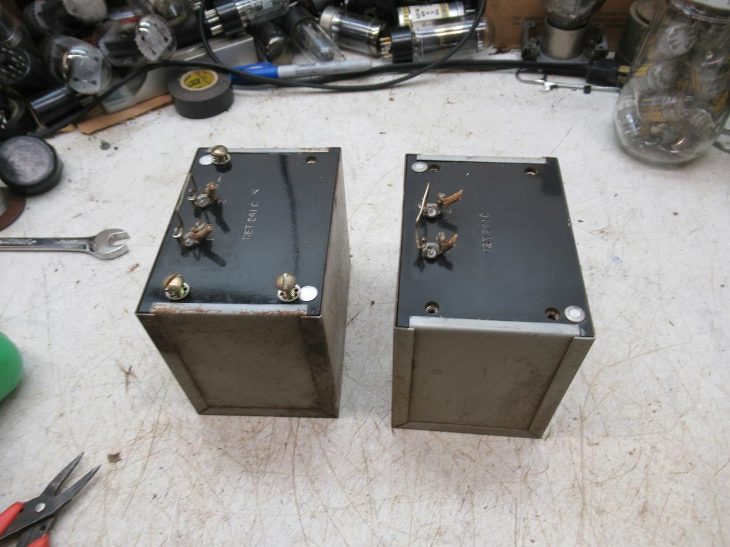 INDUSTRIAL .05 200V Vintage(D06)網線1940年代 UTC A-21 Rare Vintage United Transformer Corporation A21