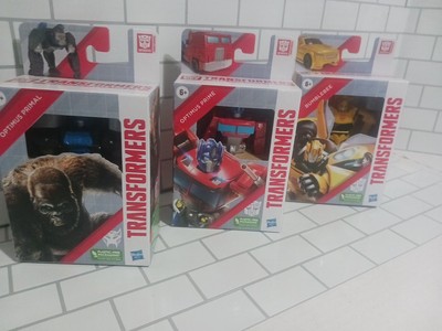 3 ITEM BUNDLE !!!! Transformers  4 1/2 '' INCH ACTION FIGURES.PRIME ,PRIMAL & BEE