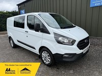 2022 Ford Transit Custom 2.0 EcoBlue 105ps Low Roof D/Cab Leader Van PANEL VAN D