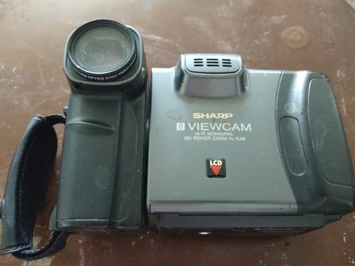 SHARP Video8 VIEWCAM VL-EL450 ④ Sharp VL-EL450 LCD ViewCam
