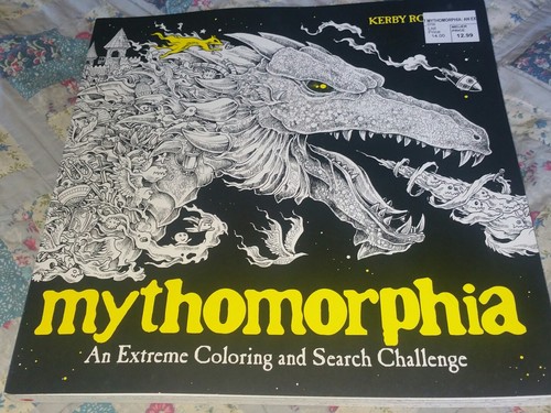  Mythomorphia: An Extreme Colouring and Search Challenge (Kerby  Rosanes Extreme Colouring): 9781910552261: Rosanes, Kerby: Books