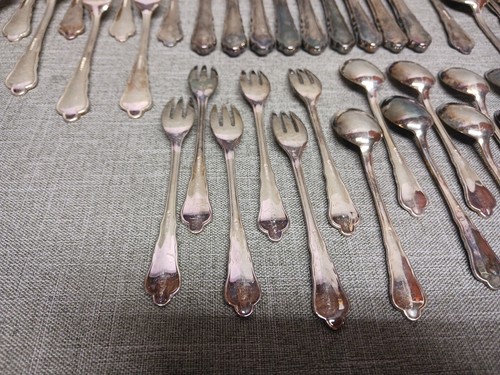 Berndorf Royal Chippendale cutlery Silverplate Flatware 42 pieces