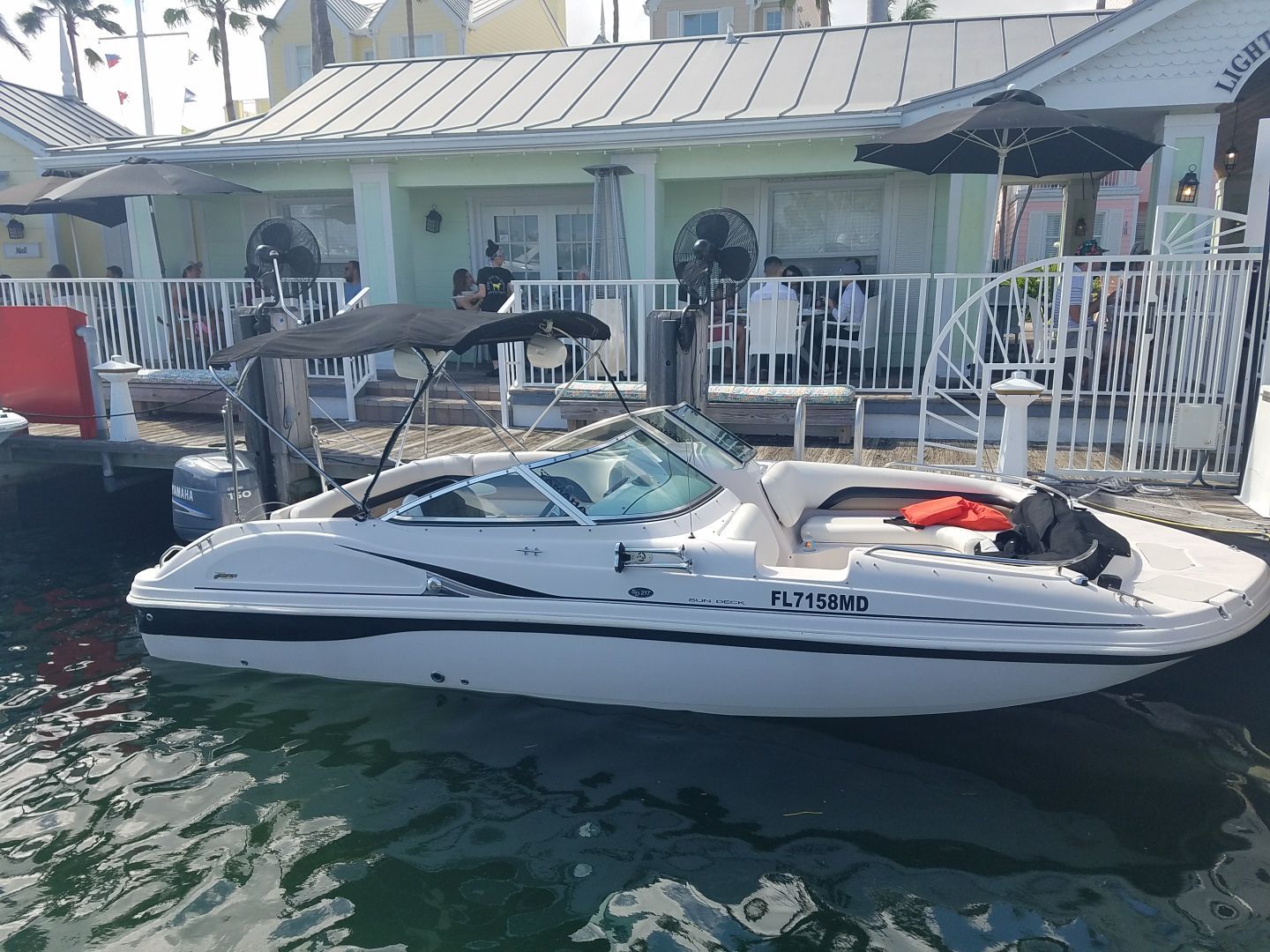 2003 HURRICANE BOWRIDER OPEN DECK 21FT LIKE NEW 150 YAMAHA OUTBOARD LIVE VIDEO!!