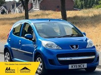 2011 Peugeot 107 1.0 Urban 5dr HATCHBACK PETROL Manual