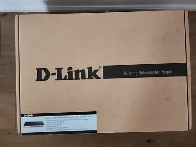 D-Link Web Smart 24-Port Gigabit Smart Managed Switch P/N: DGS-1210-28MP