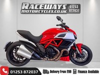 DUCATI DIAVEL 2011 61 REG 9,819 MILES RED USED MOTORCYCLE 1198CC