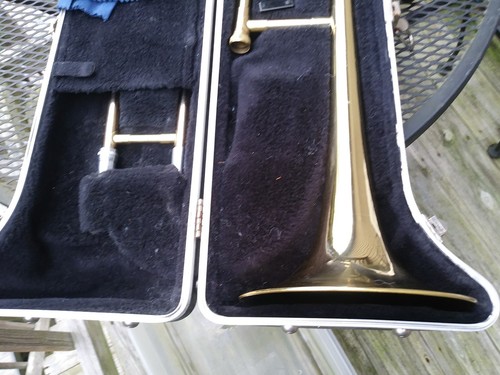 Vintage Olds Trombone Elkhart Indiana USA pro refurbish 9/14/18