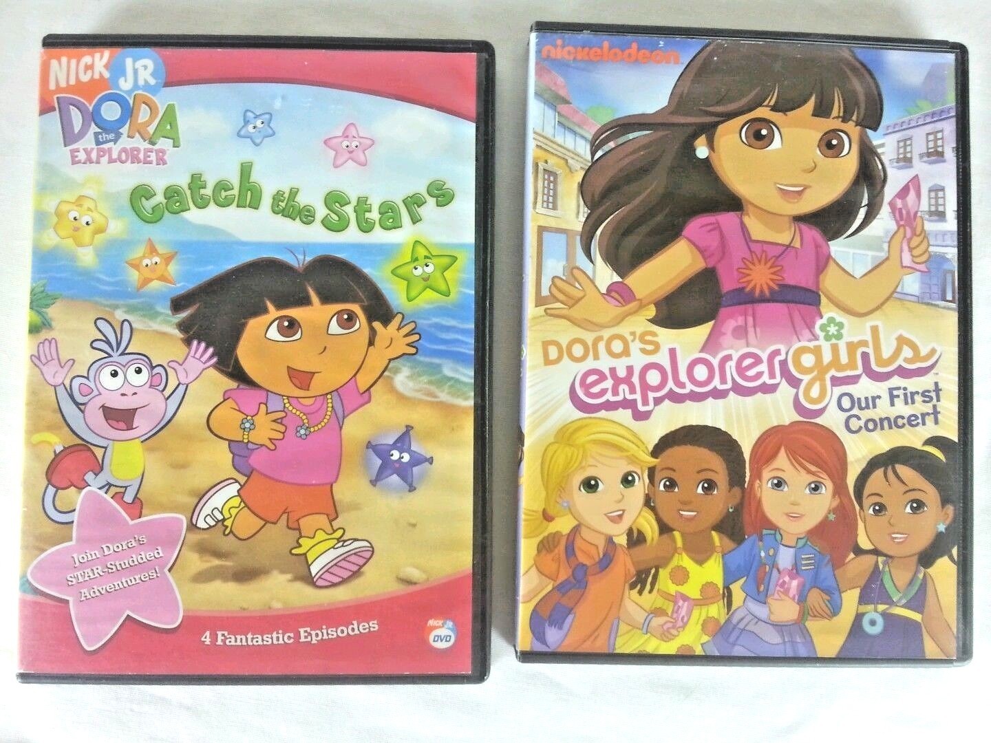 Lot of 9  Children's Kids Movies DVD's Barbie Dora Little Lulu