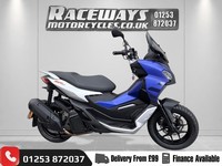 APRILIA SR GT 125 2022 22 REG 3,719 MILES BLUE USED MOTORCYCLE 125CC