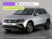 2023 Volkswagen Tiguan 1.4 TSI 13kWh Elegance SUV 5dr Petrol Plug-in Hybrid DSG 