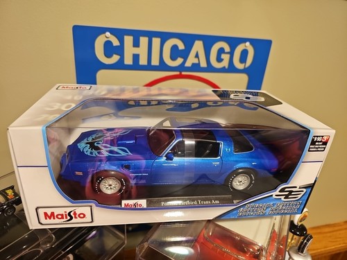 新品　未使用1/18 マイストPontiac Firebird Trans Am Maisto 1:18 Diecast Model Car Pontiac Firebird Trans Am