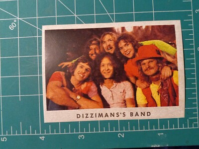 1971 MUSIC POP STAR Card Bergmann Parade GROUP DIZZY MANS BAND 