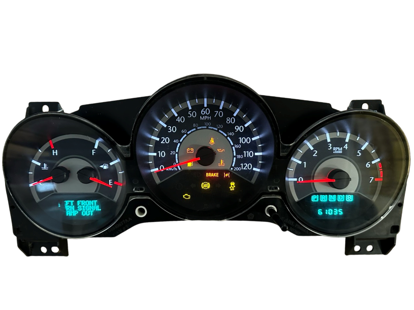Speedometer Instrument Cluster Dash Panel 2011 - 2014 Chrysler 200 61,035 Miles
