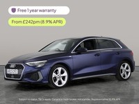 2023 Audi A3 35 TFSI S Line 5dr HATCHBACK PETROL Manual