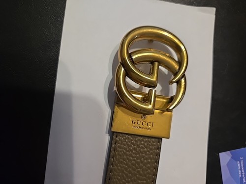 Pre-owned Gucci Reversible Belt Men In Black/brown