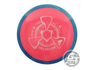 NEW Axiom Discs Neutron Delirium 174g Pink Blue Rim Distance Driver Golf Disc