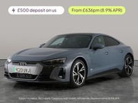 2023 Audi e-tron GT 93.4kWh Saloon 4dr Electric Auto quattro (476 ps) HEATED SEA