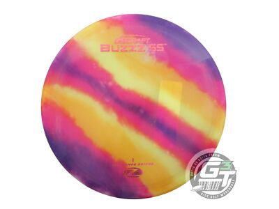 NEW Discraft Z FLY DYE Buzzz SS 175-176g Purple Stripes Midrange Golf Disc