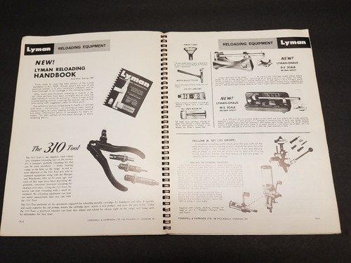 Cogswell & Harrison Gunmakers -  Reloading Equipment Catalog 1960