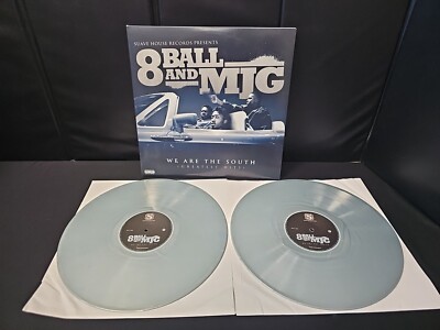 Eightball & M.J.G. 8Ball And MJG: We Are The South - 2 SILVER VINYL RECORD UK