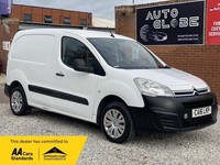 2016 Citroen Berlingo 1.6 HDi 625 Enterprise L1 5dr PANEL VAN Diesel Manual