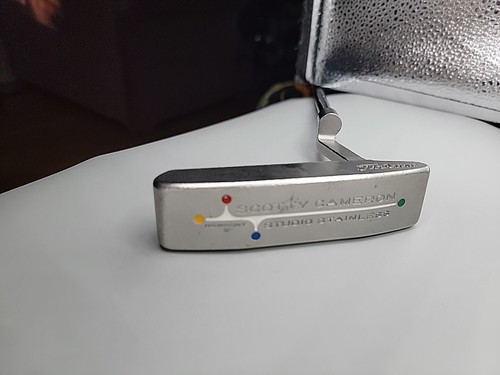 ＳＣＯＴＴＹ　ＣＡＭＥＲＯＮ　ＳＴＵＤＩＯ　ＳＴＡＩＮＬＥＳＳ　ＮＥＷＰＯＲＴ２ Scotty Cameron Circle T Studio Stainless Newport 2 CS 35