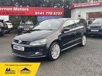 2016 Volkswagen Polo 1.4 TSI BlueMotion Tech ACT BlueGT Euro 6 (s/s) 3dr HATCHBA