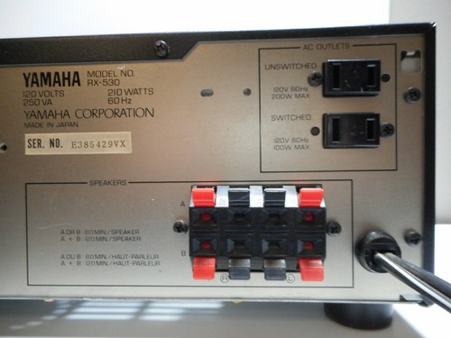 Yamaha Natural Sound Receiver RX-530