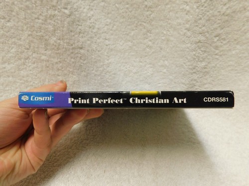 Cosmi Print Perfect Christian Art Cd ROM Computer Program
