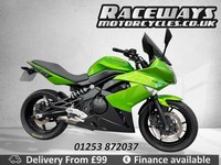 KAWASAKI ER-6F 2010 60 REG 19,641 MILES GREEN USED MOTORCYCLE 649CC