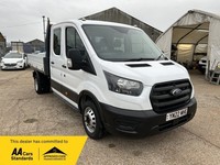 2022 Ford Transit 2.0 EcoBlue 130ps Double Cab Chassis Dropside Tipper Diesel Ma