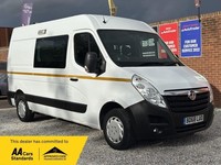 2018 Vauxhall Movano 2.3 CDTi 3500 FWD L2 H2 Euro 6 5dr PANEL VAN Diesel Manual