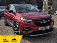 2018 Vauxhall Grandland X 1.2L Elite Nav T S/S SUV 5dr Petrol Manual Euro 6 (128