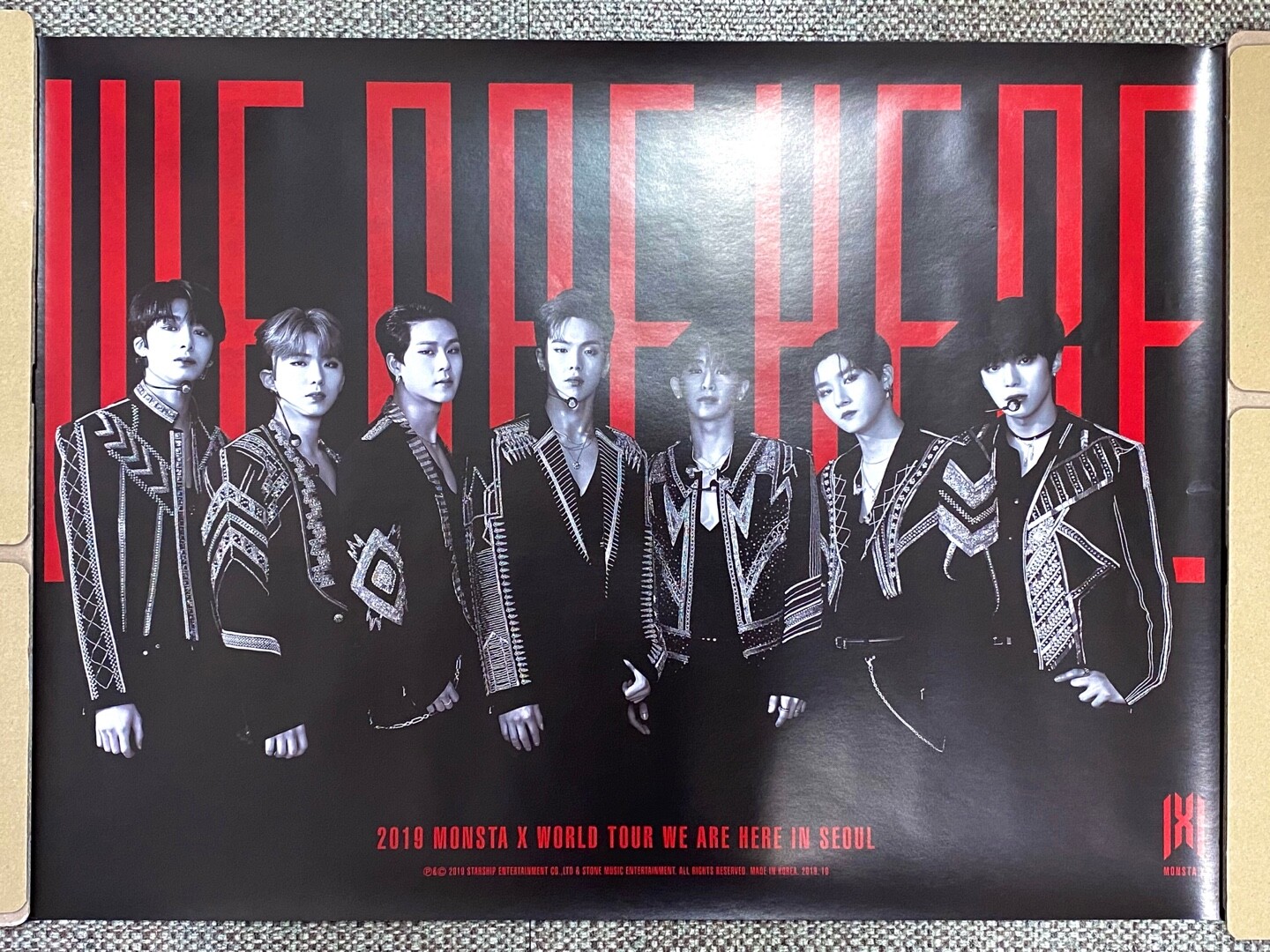 K-POP・アジア MONSTA X WE ARE HERE DVD ktown4u.com : [MX GOODS] MONSTA X - 2019 MONSTA X WORLD TOUR