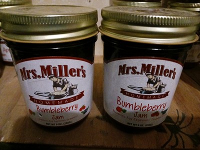 Mrs. Miller's Homemade Bumbleberry Jam Amish Made 2  9 Oz Jars