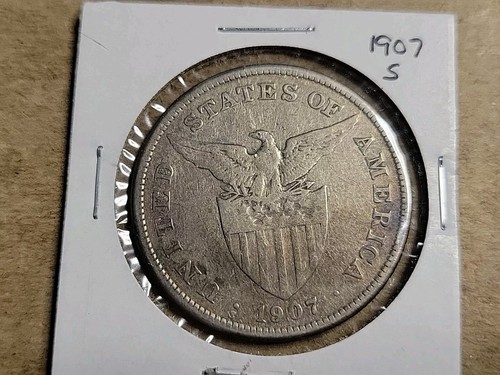 フィリピンphilippine 3170 pesos 1908-S One Peso Philippines, United States Territory, KM