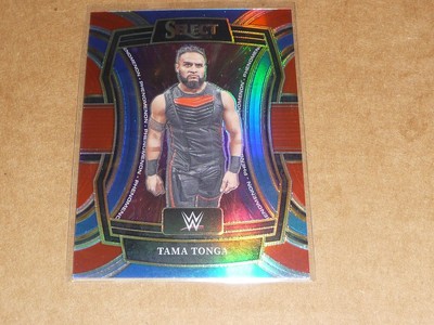 2024 Panini Select WWE WRESTLING RED PRIZM /99 TURBOCHARGED TAMA TONGA #16 O4530